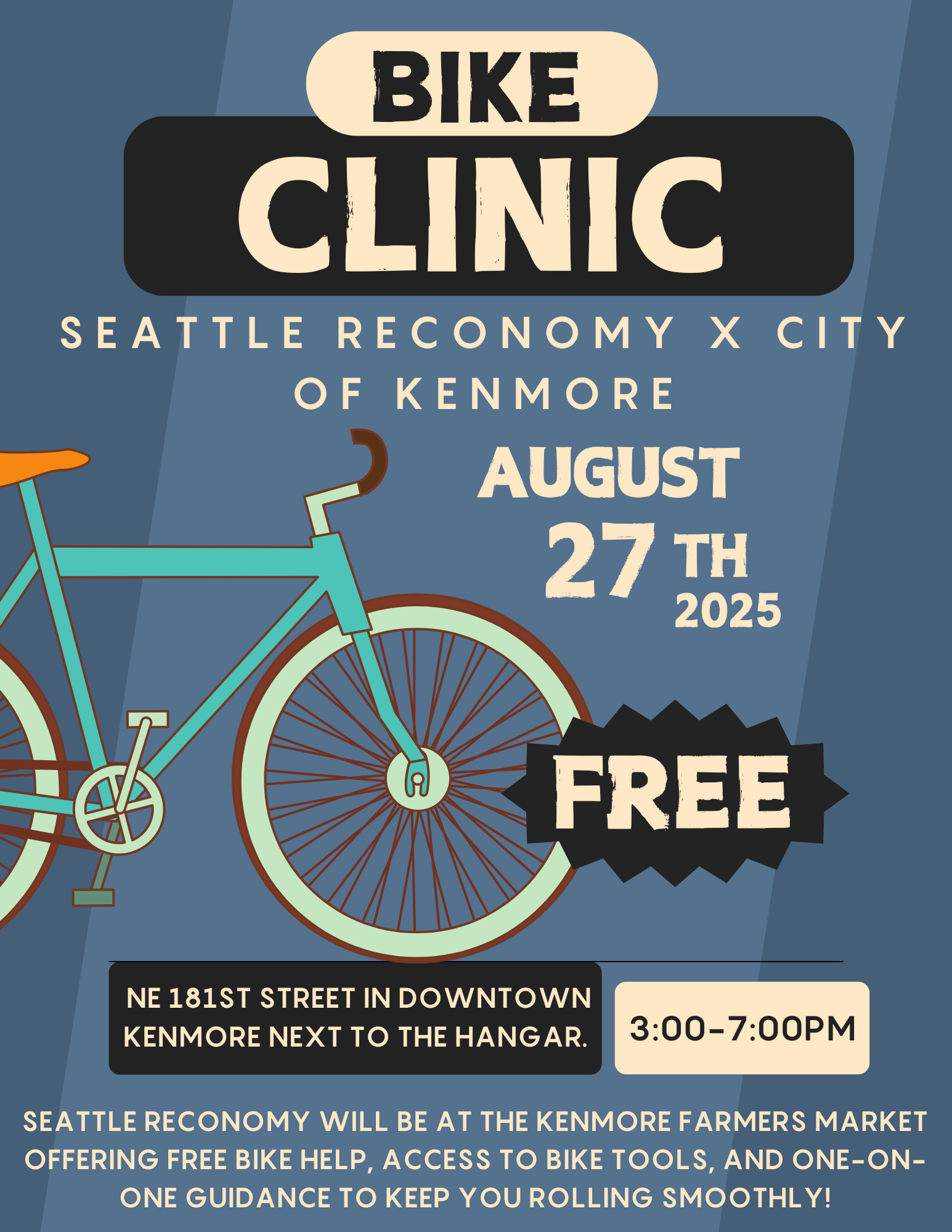 Bike Clinic Flyer