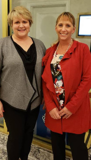 Mayor Dana Ralph and Councilmember Toni Troutner in Olympia March 25, 2019
