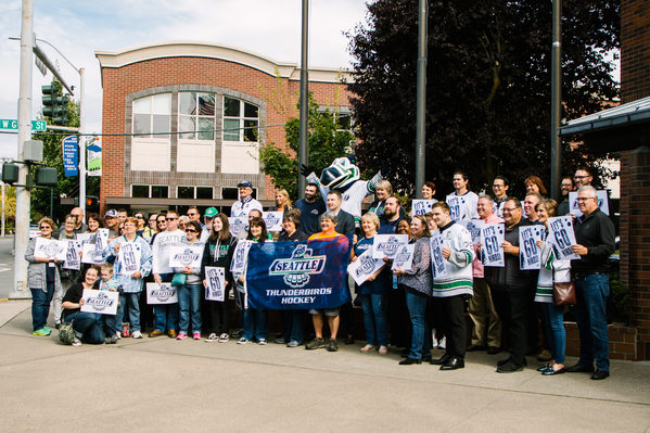 Seattle Thunderbirds are in the playoffs again. Come cheer them on!