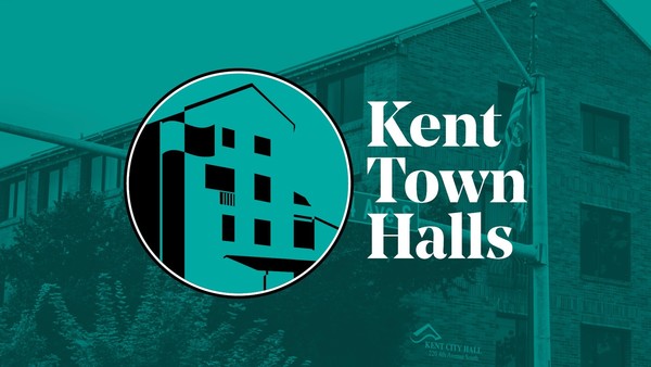 Kent Town Halls, Oct. 19 and 24, 2019
