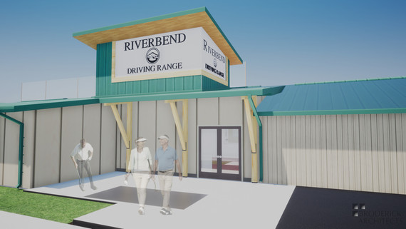 Riverbend Driving Range Rendering