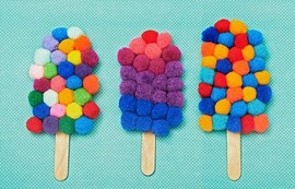 Pom Pom Ice Pops