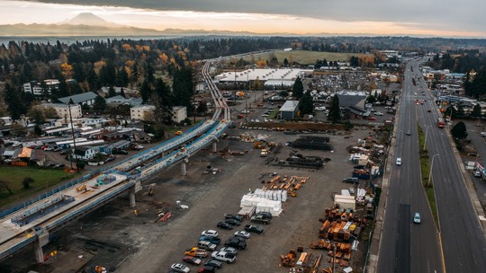 Kent / Des Moines Sound Transit Link Light Rail Station