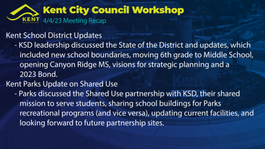 Kent Council workshop 