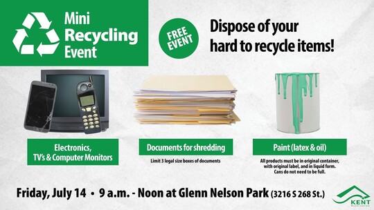 summer recycling event 
