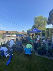 Drinks in the Driveway