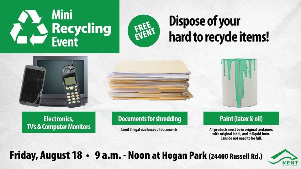 recycle event august 
