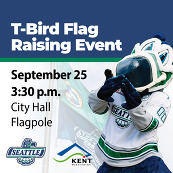 flag raising thunderbirds