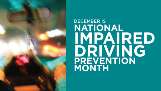 impared driving awareness month