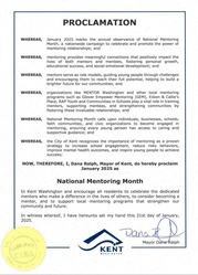 proclamation mentor 
