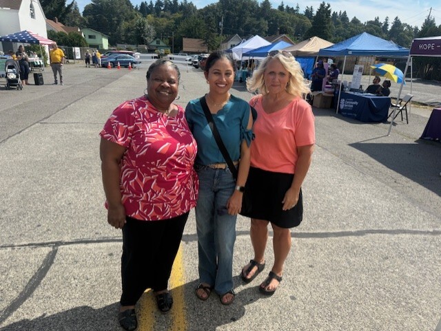 KLC Block Party with Mayor and Council President