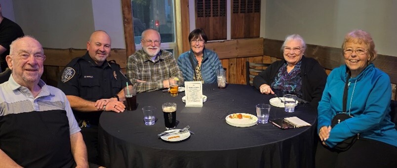 Hops & Cops event at Riverbend Bar and Grill
