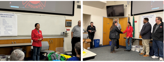CERT graduation ceremony