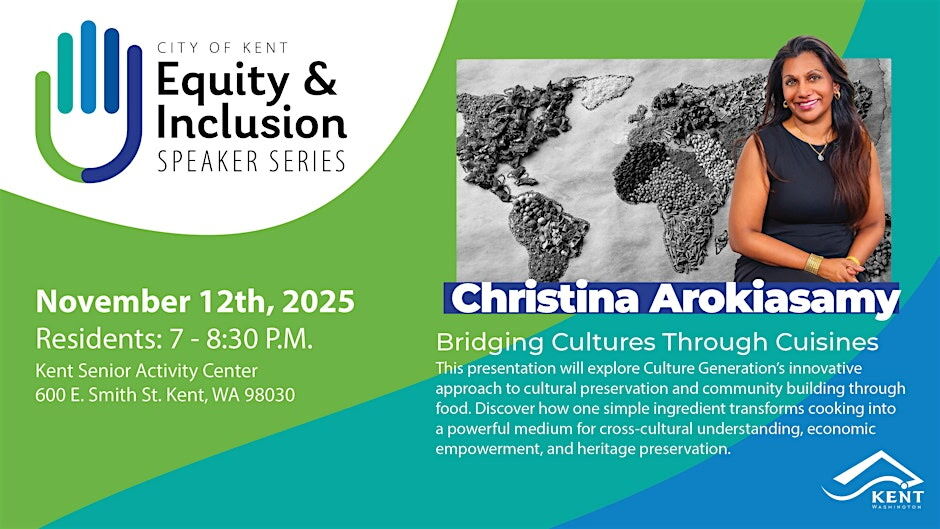 Speaker Series event poster