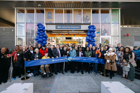 Federal Way Link Extension Ribbon Cutting