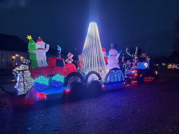 Cool Winterfest parade float