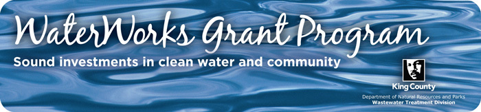 WaterWorks Grant Program - Sound investments in clean water and community