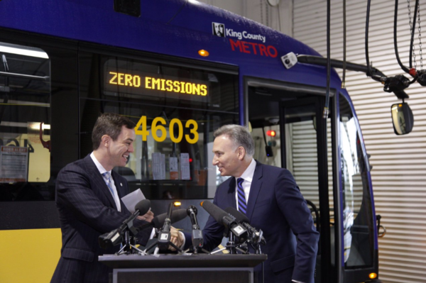 battery buses media event