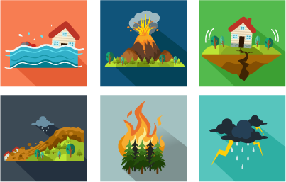 Disaster icons