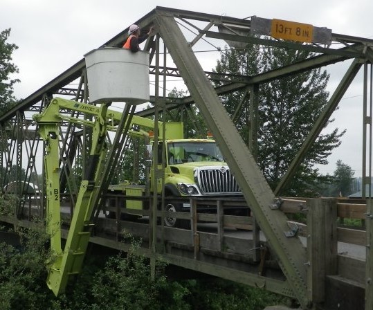 UBIT Truck on Bridge