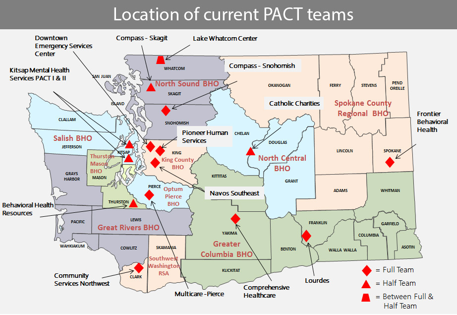 PACT team location