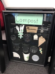 Eastside Prep Compost Shadow Box