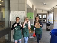 Enumclaw Middle School Trash on a Tarp 