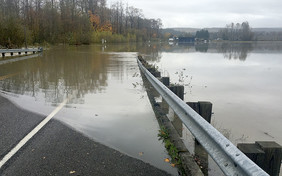 Flooding in October 2019