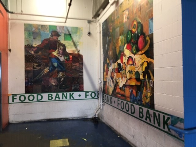 Murals at Pike Place Food Bank