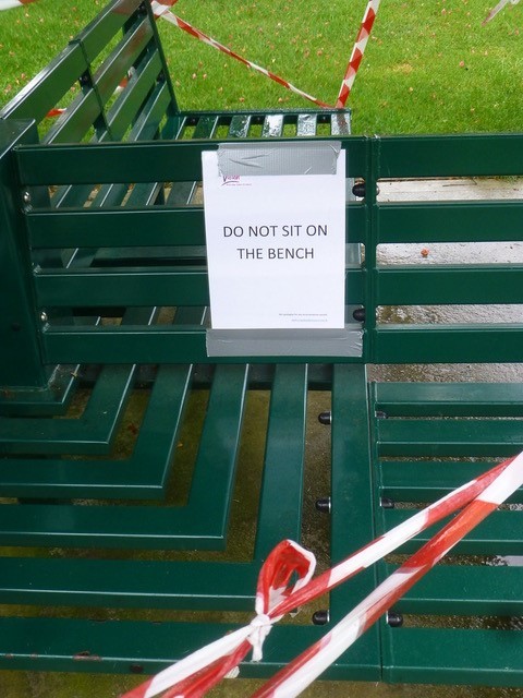 PHOTO: "Closed-Park-Bench-Sign-P1640140" by citytransportinfo is licensed under CC0 1.0  