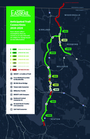 Eastrail construction timeline map 