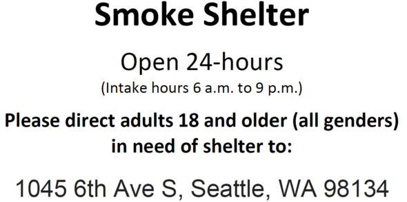smoke shelter