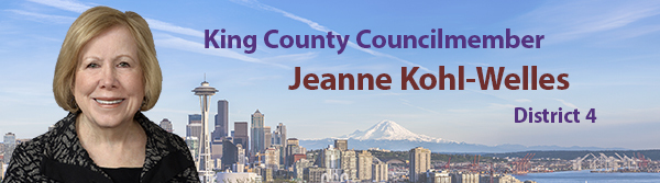 Banner image showing King County Councilmember Jeanne Kohl-Welles.