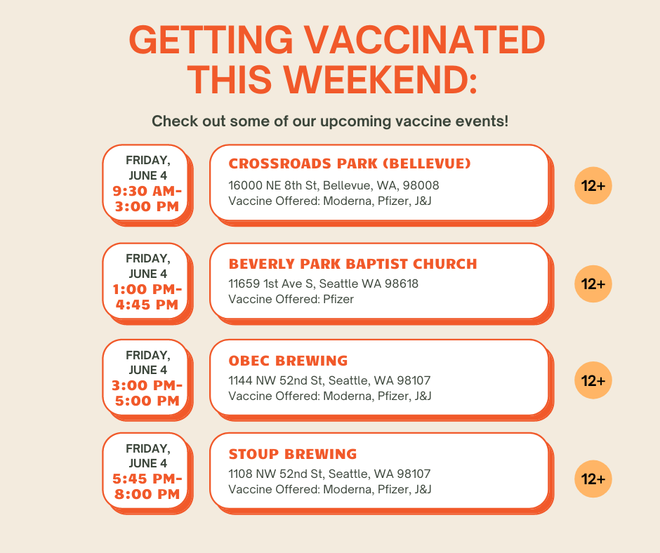 graphic - vax this weekend