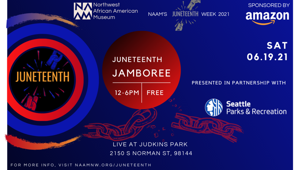 Juneteenth Jamboree graphic - NAAM