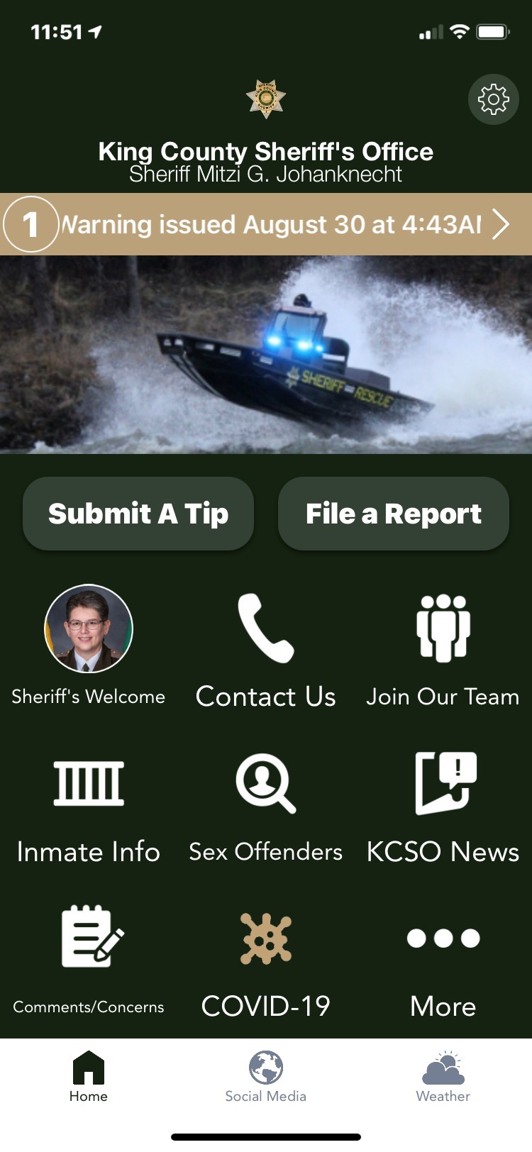 KCSO Smartphone App