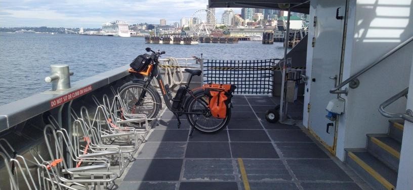 New Bike Racks on Water Taxi