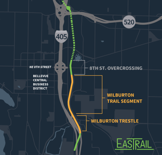 eastrail map
