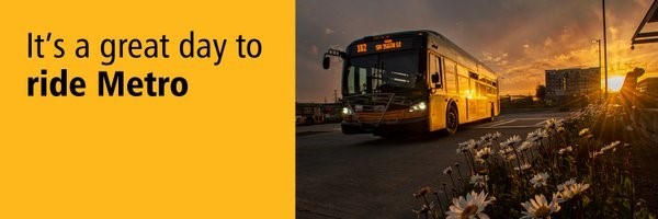 Its a great day to ride metro image