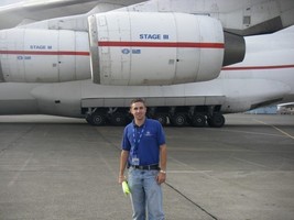 David-decoteau with plane
