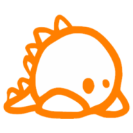 floodzilla logo in orange