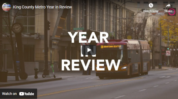 Screenshot of a YouTube video that says "Year in Review"