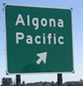 Algona-Pacific road sign