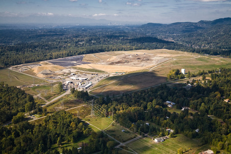 Cedar Hills Regional Landfill aerial photo