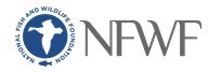 National Fish and Wildlife Foundation business logo, words