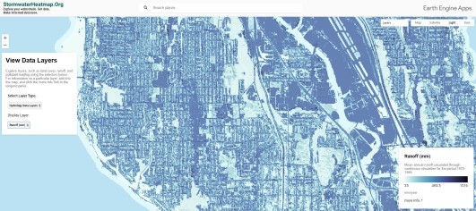 computer image of a Seattle city map