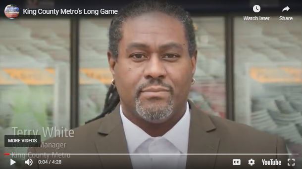 Screenshot of Metro Long Game Visit with a close up of GM Terry White