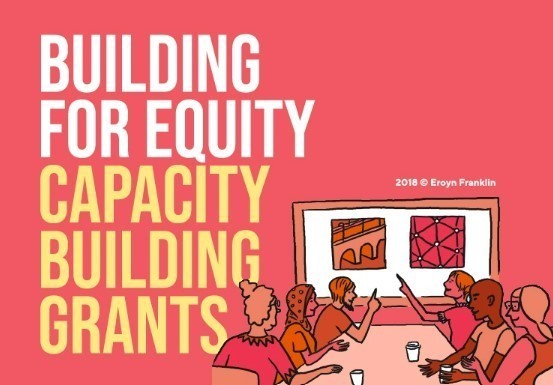 building for equity grant flyer
