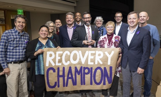 Recovery Champion award