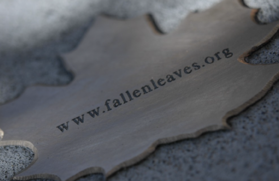 Leaf of remembrance 